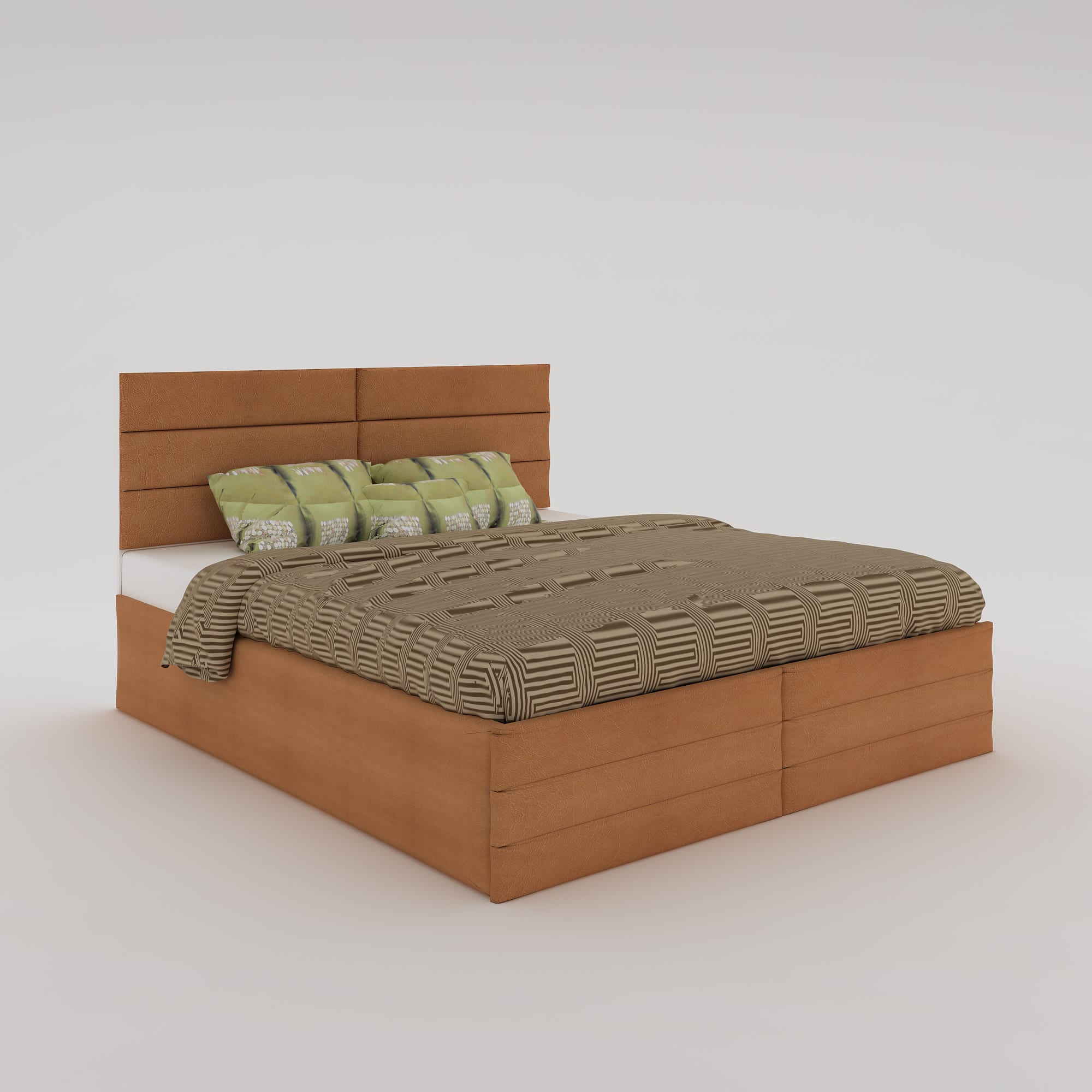 Queen Size Double Bed with Hydraulic Storage – Twine Line